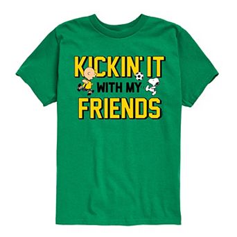 Boys 8-20 Peanuts Kickin' It With My Friends Graphic Tee