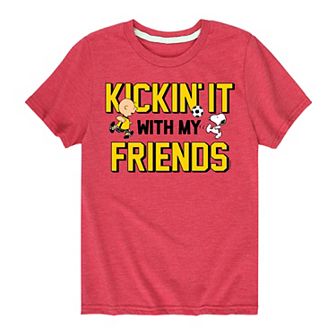 Boys 8-20 Peanuts Kickin' It With My Friends Graphic Tee