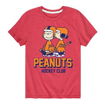Boys 8-20 Peanuts Hockey Club Graphic Tee