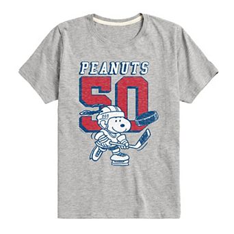 Boys 8-20 Peanuts Snoopy Hockey Graphic Tee