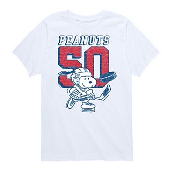 Boys 8-20 Peanuts Snoopy Hockey Graphic Tee