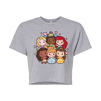 Disney Princess Juniors' Cropped Tee