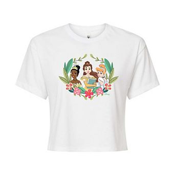 Disney Princess Juniors' Cropped Tee