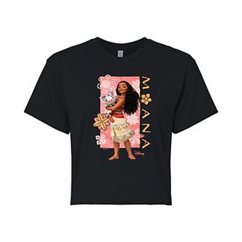 Disney's Moana Pua & Moana Juniors' Cropped Tee