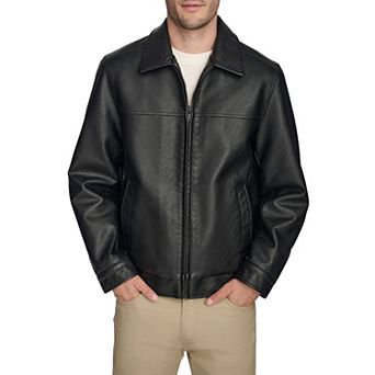 Men's Dockers® Faux Leather Bomber Jacket