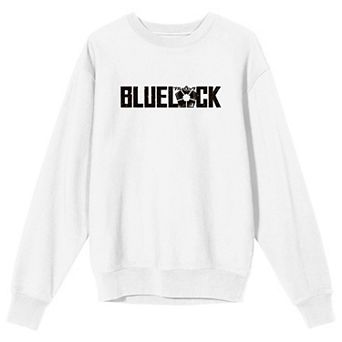 Men's Bioworld Blue Lock Title Logo Long Sleeve Graphic Tee