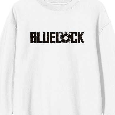 Men's Bioworld Blue Lock Title Logo Long Sleeve Graphic Tee