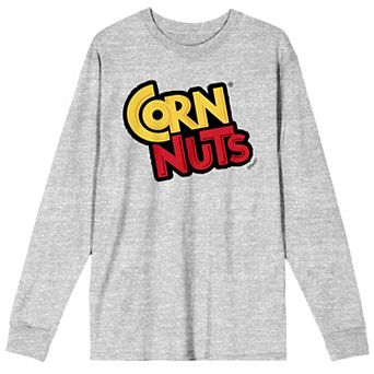 Men's Bioworld Corn Nuts Logo Long Sleeve Graphic Tee