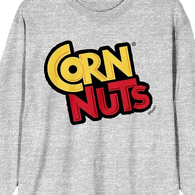 Men's Bioworld Corn Nuts Logo Long Sleeve Graphic Tee