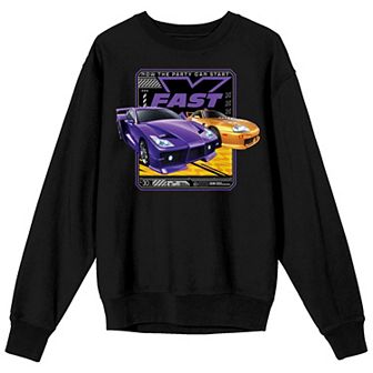 Men's Fast & Furious Now The Party Can Start Graphic Sweatshirt