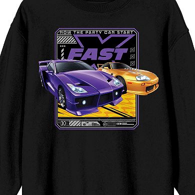 Men's Fast & Furious "Now The Party Can Start" Long Sleeve Graphic Tee
