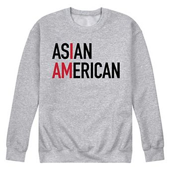 Men's I am Asian American Fleece Sweatshirt