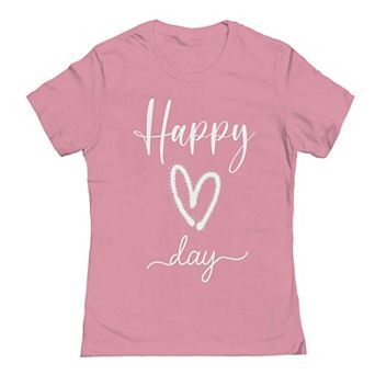 Junior's Happy Day Valentine's Graphic Tee