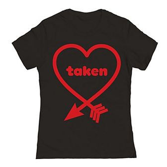 Junior's Taken Valentine's Graphic Tee