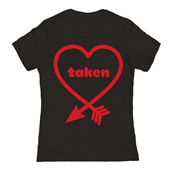 Junior's Taken Valentine's Graphic Tee