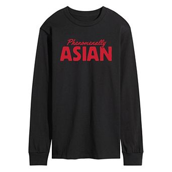 Men's Phenomenally Asian Long Sleeve Graphic Tee