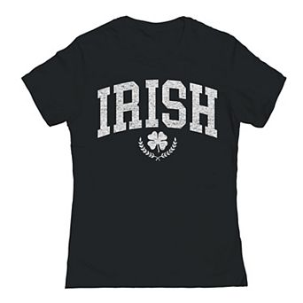 Junior's Irish Collegiate 01 St. Patrick's Day Graphic T-Shirt