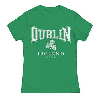Junior's Destination Dublin St. Patrick's Day Graphic T-Shirt