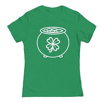 Junior's Pot Of Gold St. Patrick's Day Graphic T-Shirt