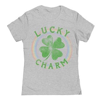 Junior's Lucky Charm St. Patrick's Day Graphic T-Shirt