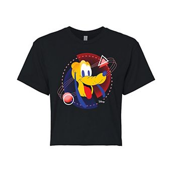 Disney's Pluto Juniors' Cropped Tee