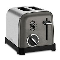 Cuisinart 2-Slice Classic Metal Toaster (Black/Stainless Steel) only $8.79: eDeal Info