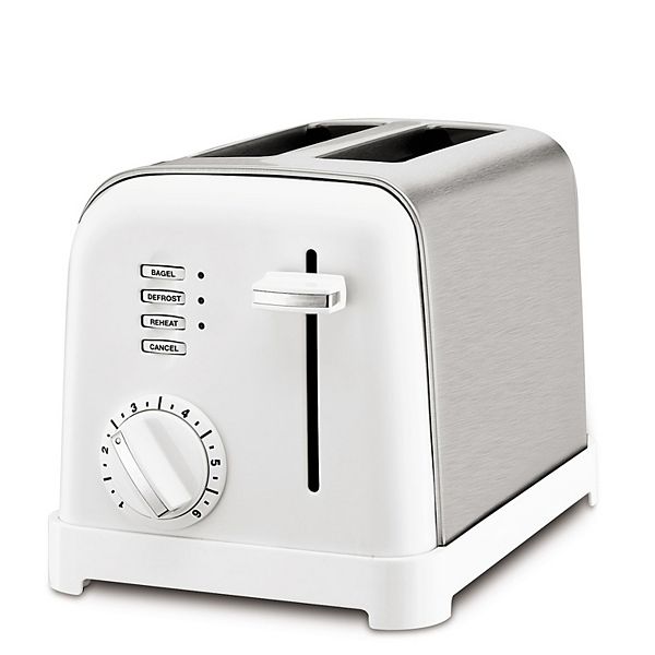 Cuisinart® 2-Slice Classic Metal Toaster - Matte White