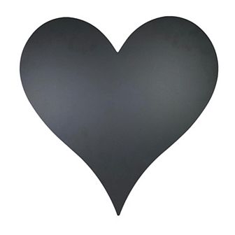 Large Rustic 18" Heart Shaped Chalkboard Sign For Home, Office, Or Events