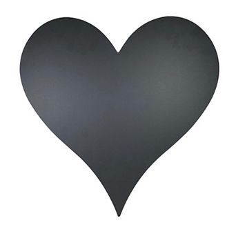 Large Rustic 18" Heart Shaped Chalkboard Sign For Home, Office, Or Events