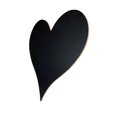 Large Rustic 18" Heart Shaped Chalkboard Sign For Home, Office, Or Events