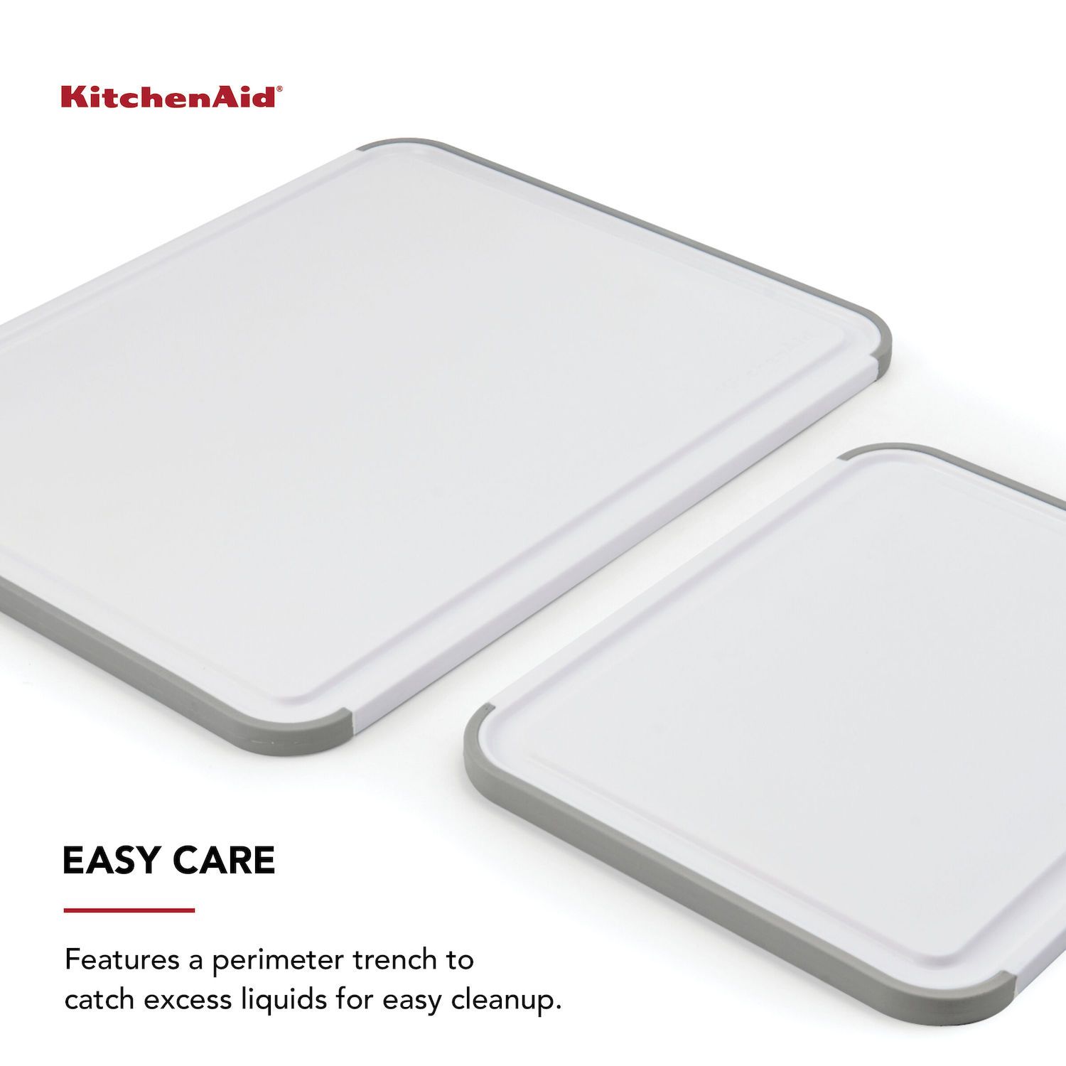 KitchenAid Classic 2-pc. Non-Slip Plastic Cutting Board Set - Thumbnail 3
