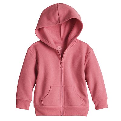 Toddler Girl Jumping Beans Fleece Zip Up Hoodie