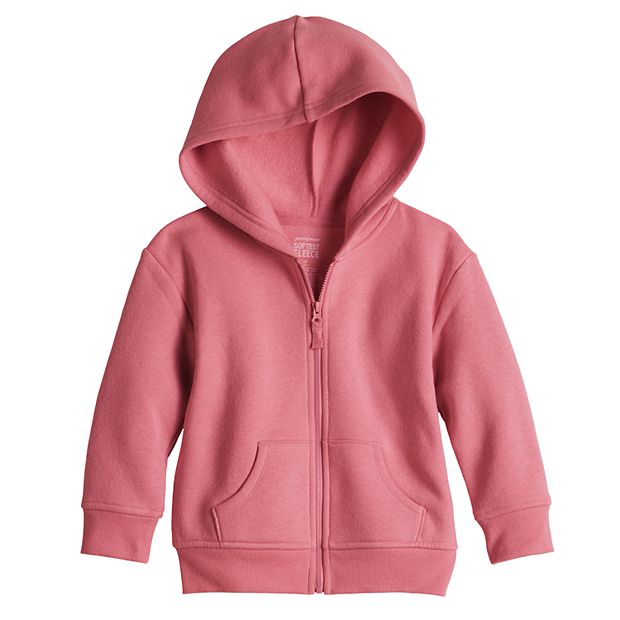 Fleece hoodie toddler girl best sale