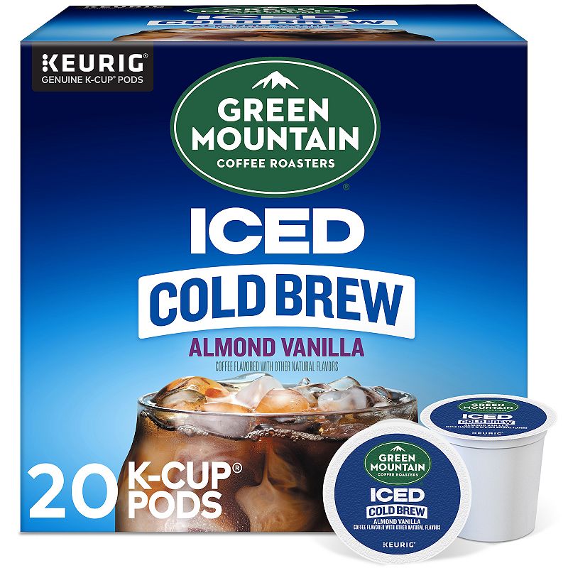 Green Mountain Coffee - GM  ICED Almond Vanilla Cold Brew, 20ct
