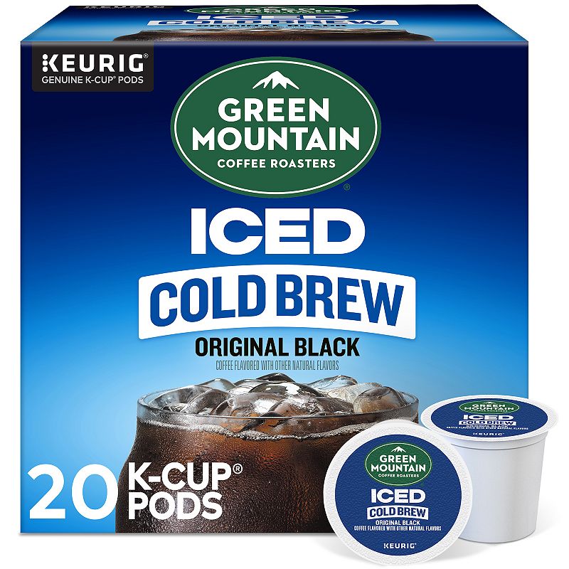 Green Mountain Coffee - GM ICED Black Cold Brew, 20ct BB April 2025 