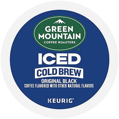 Green Mountain Coffee Roasters® Iced Black Cold Brew Keurig® K-Cup®, Medium Roast, 20 Count