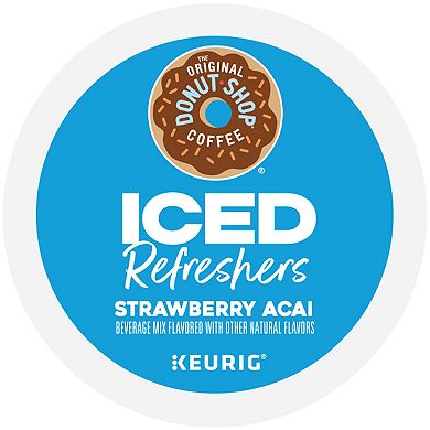 The Original Donut Shop® Coffee Strawberry Acai Iced Refreshers, Keurig® K-Cup® Pods, 20 count