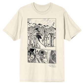 Men's Attack On Titan Hange Manga Graphic Tee