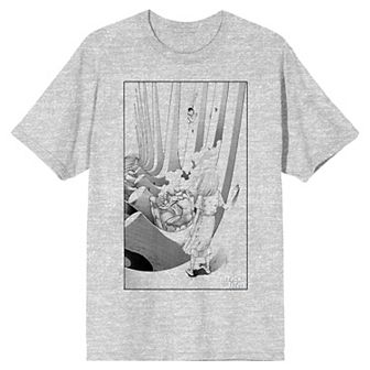 Men's Attack On Titan Art Drawing Graphic Tee
