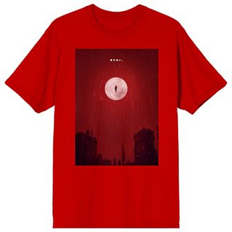 Men's Apple Black Silhouette Graphic Tee