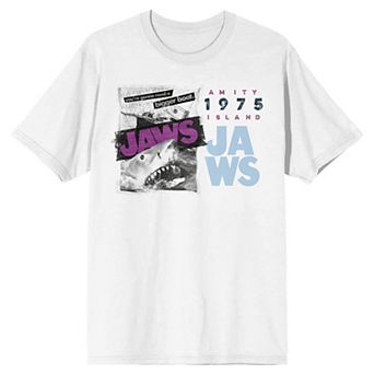 Men's Jaws Amity Island 1975 Graphic Tee
