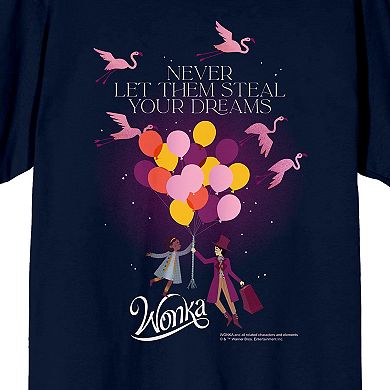 Men's Wonka 2023 Never Let Them Steal Your Dreams Tee