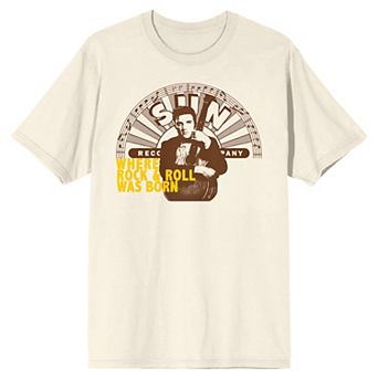 Men's Sun Records Elvis Where Rock Graphic Tee
