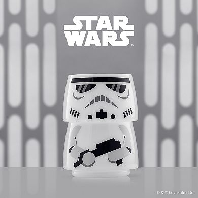 JoyJolt Star Wars Storm Trooper Stackable Glasses 2-piece Set