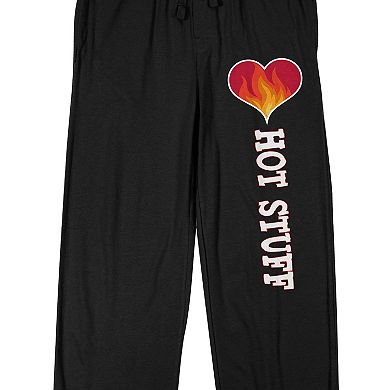 Men's Valentine's Day Hot Stuff Pajama Pants