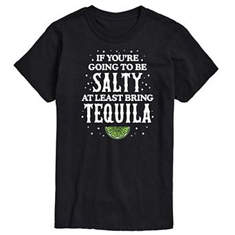 Men's Be Salty Bring Tequila Graphic Tee