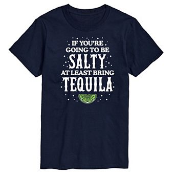 Men's Be Salty Bring Tequila Graphic Tee