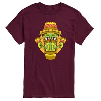 Men's Cactus Sombrero Graphic Tee