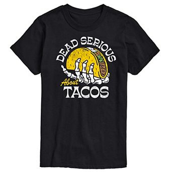 Men's Dead Serious About Tacos Graphic Tee