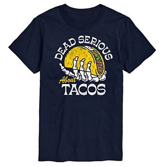 Men's Dead Serious About Tacos Graphic Tee